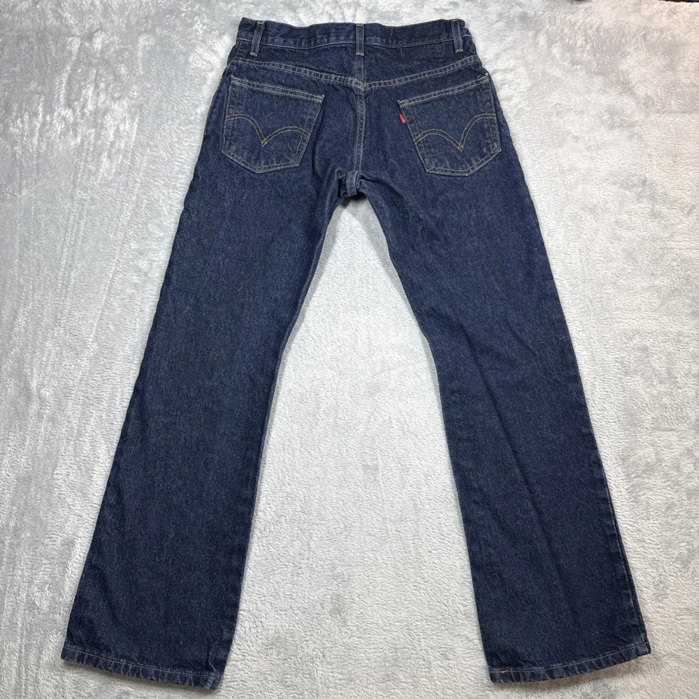Levi's 517 Bootcut Jeans Men 31x30 (Fits 31X31) Blue Denim Y2K